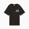 Изображение Puma Футболка Graphic Paradise Mindset Washed Relaxed Tee Women #4: Puma Black