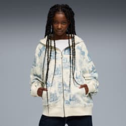 Polerón con capucha y cremallera FENTY x PUMA x SMURFS unisex