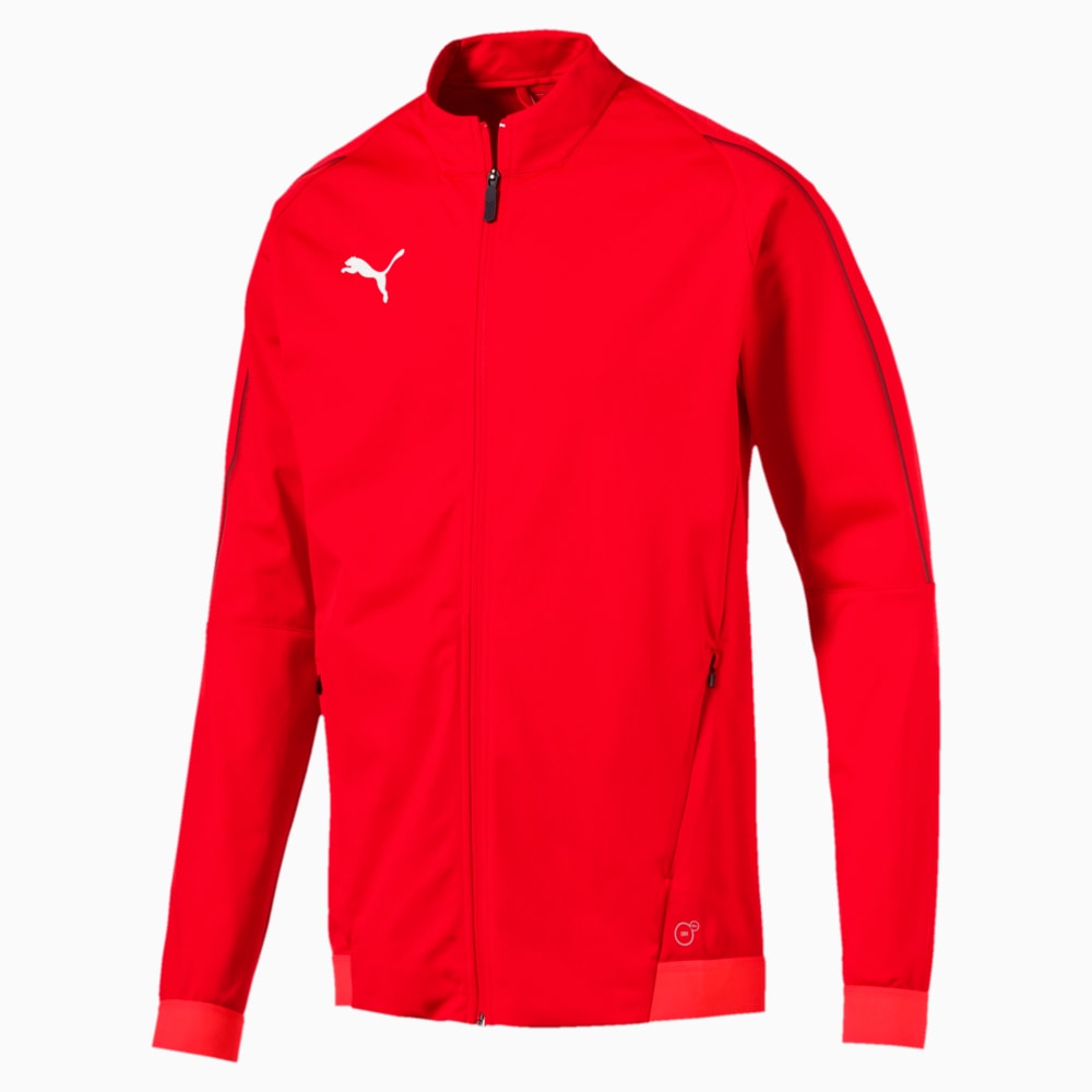 Puma men's fleece core track jacket hot sale