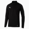Зображення Puma Толстовка FINAL Training Quarter Zip Men's Football Sweater #1: Puma Black-Asphalt