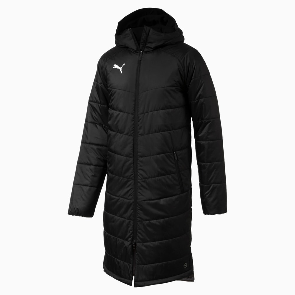 Зображення Puma Куртка LIGA Sideline Bench Long Men's Jacket #1: Puma Black-Puma White