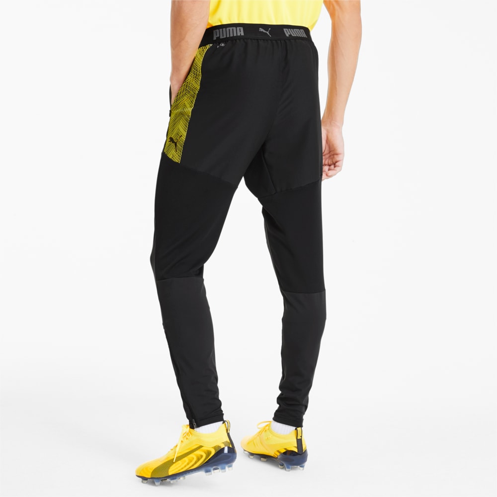 Изображение Puma Штаны ftblNXT Pro PantftblNXT Pro Pant #2: Puma Black-ULTRA YELLOW