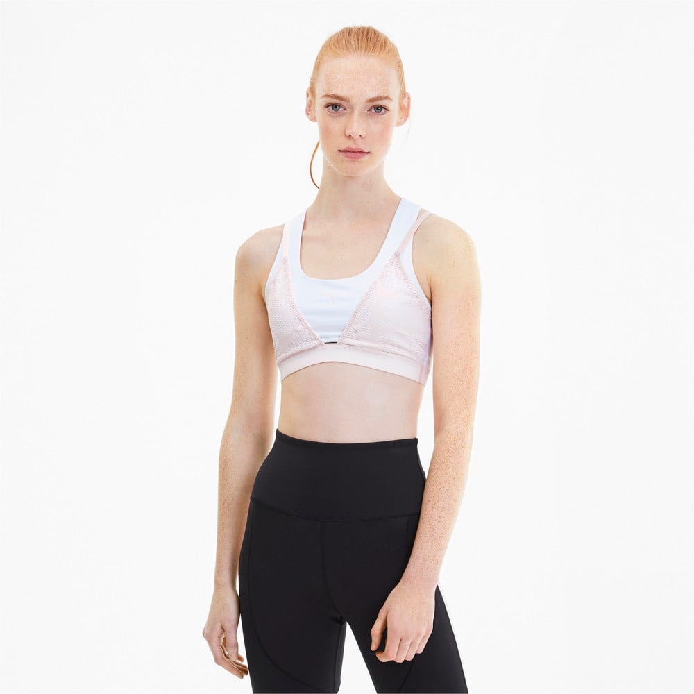 puma strappy mix bra