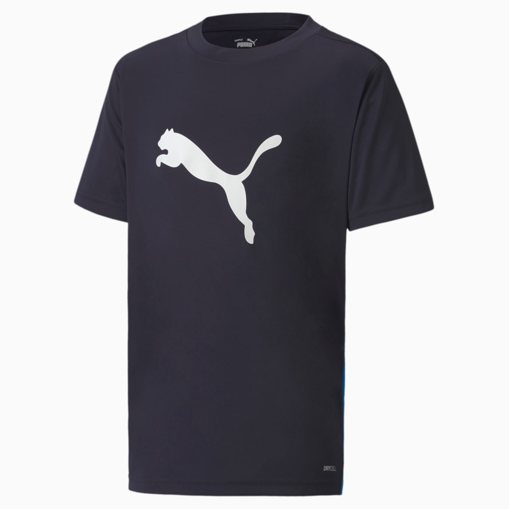 фото Детская футболка ftblplay logo tee jr puma