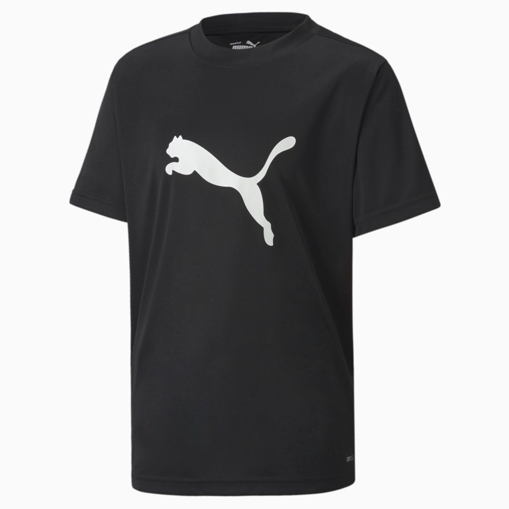 фото Детская футболка ftblplay logo tee jr puma