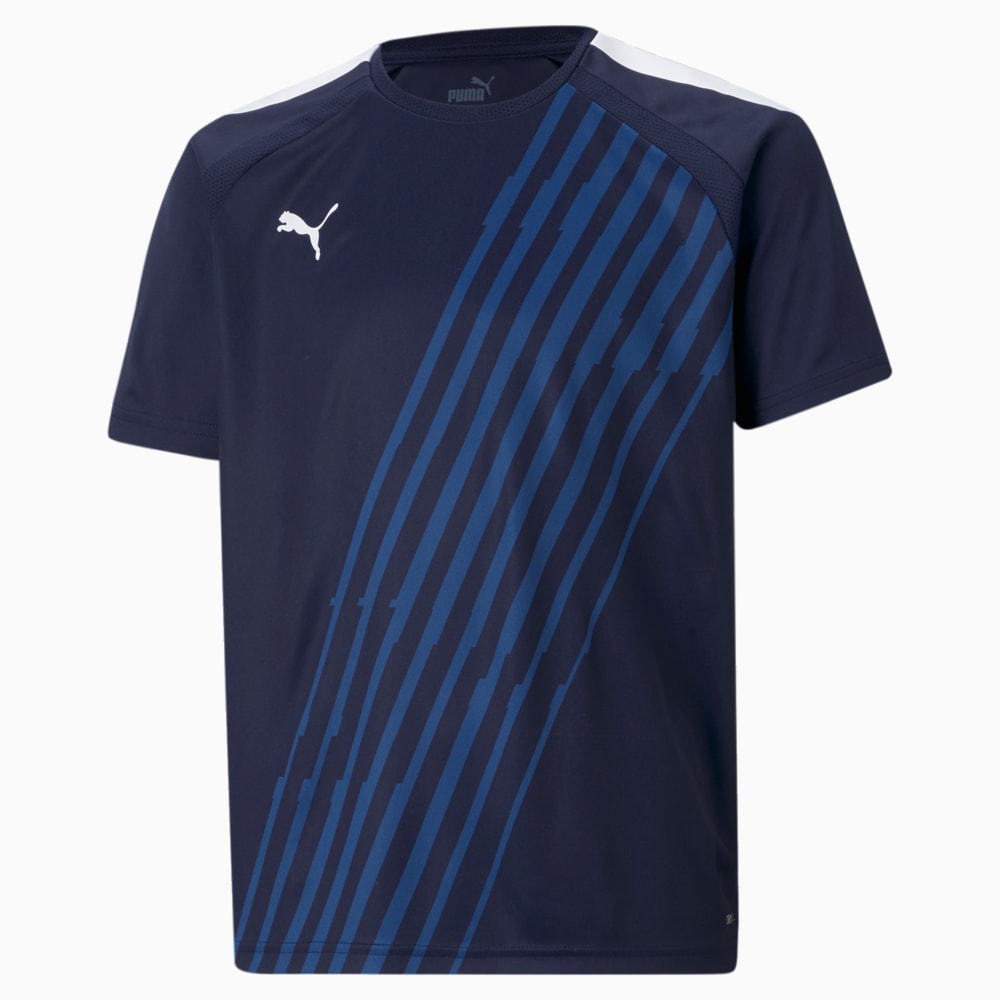 фото Детская футболка teamliga graphic youth football jersey puma