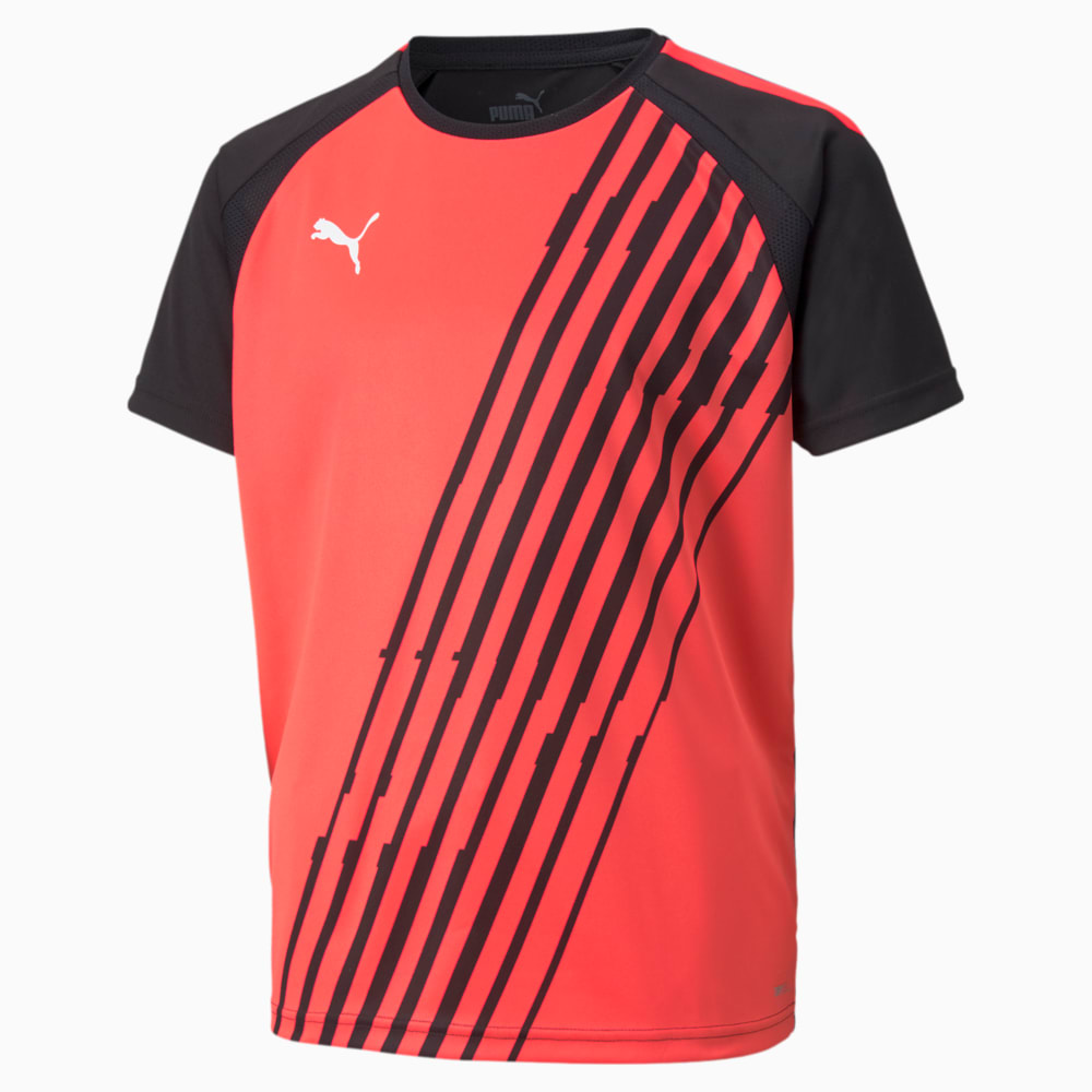 фото Детская футболка teamliga graphic youth football jersey puma