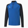 Зображення Puma Дитяча олімпійка teamLIGA Quarter-Zip Youth Football Top #1: Electric Blue Lemonade-Puma Black