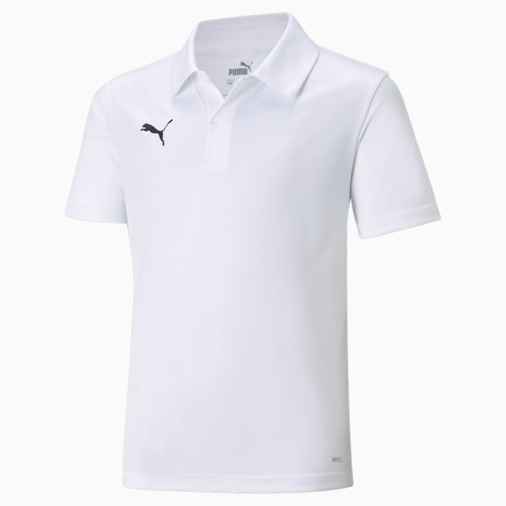 Зображення Puma Дитяче поло teamLIGA Sideline Youth Football Polo Shirt #1: Puma White-Puma Black
