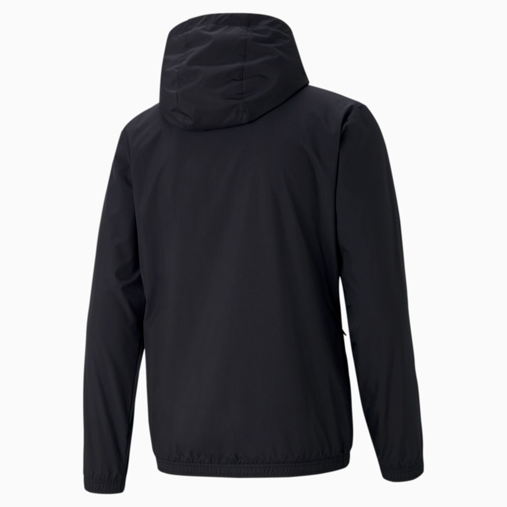 Изображение Puma Куртка teamRISE All-Weather Football Jacket Men #2: Puma Black-Puma White