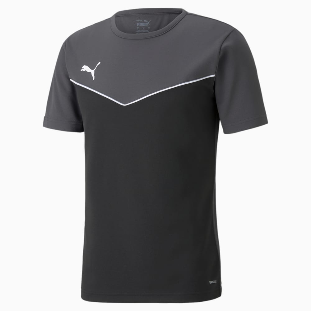 Изображение Puma Футболка individualRISE Men's Jersey #1: Puma Black-Asphalt