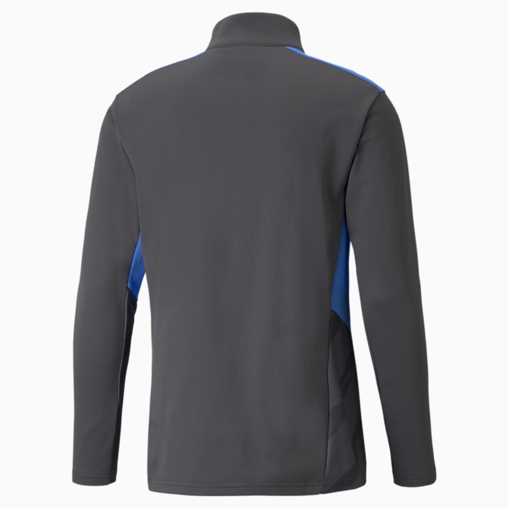 Зображення Puma Олімпійка individualCUP Training Quarter-Zip Men's Football Top #2: Asphalt-Bluemazing