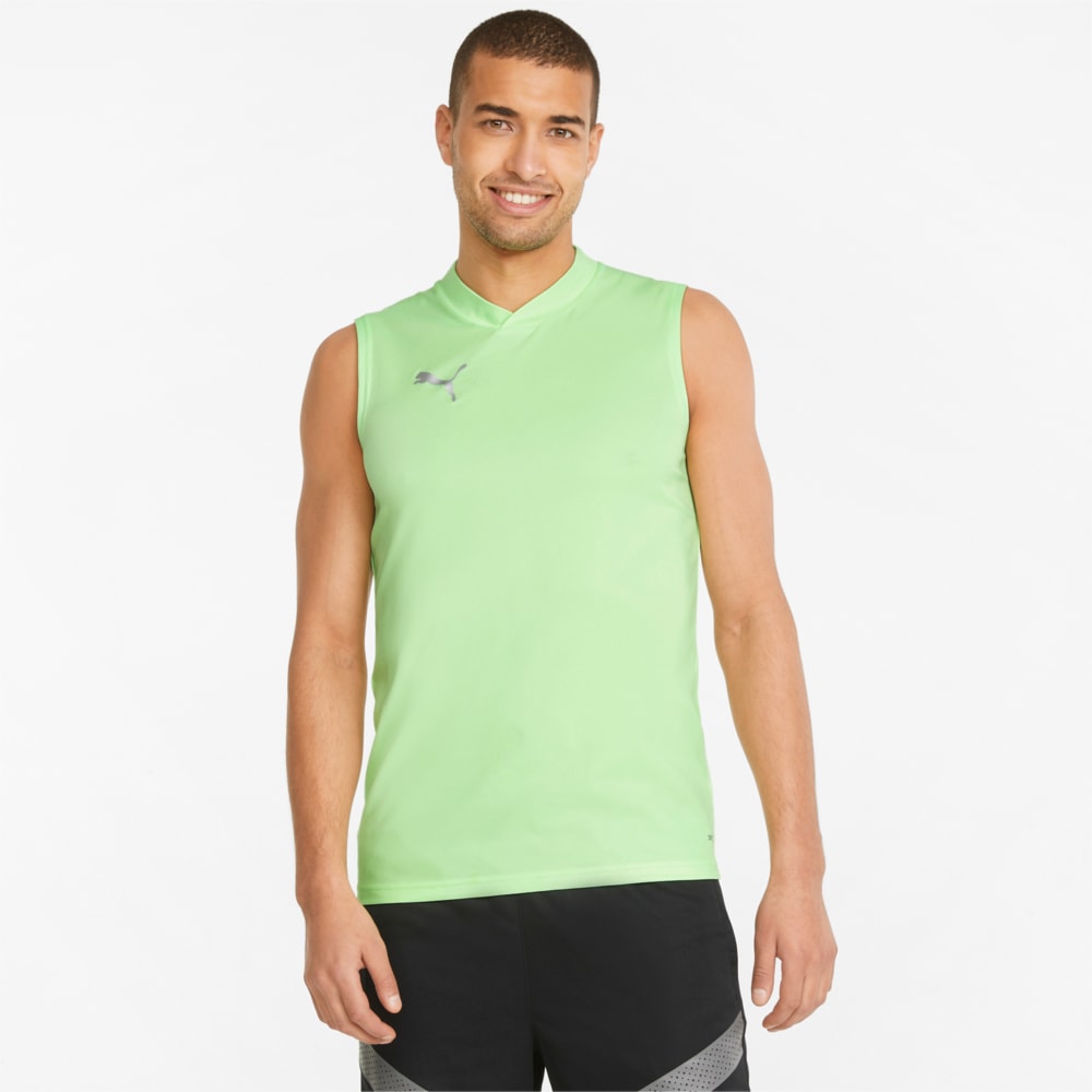 teamFINAL Sleeveless Men's Football Jersey | Green | Puma | Sku: 657979_20