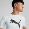 Изображение Puma Футболка individualRISE Football Logo Tee Men #4: Puma White-Puma Black