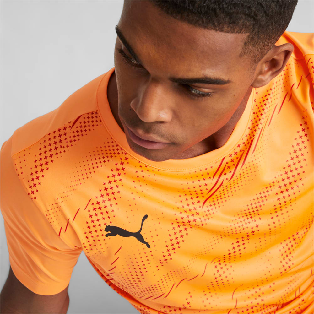 Изображение Puma Футболка individualRISE Football Graphic Tee Men #2: Ultra Orange