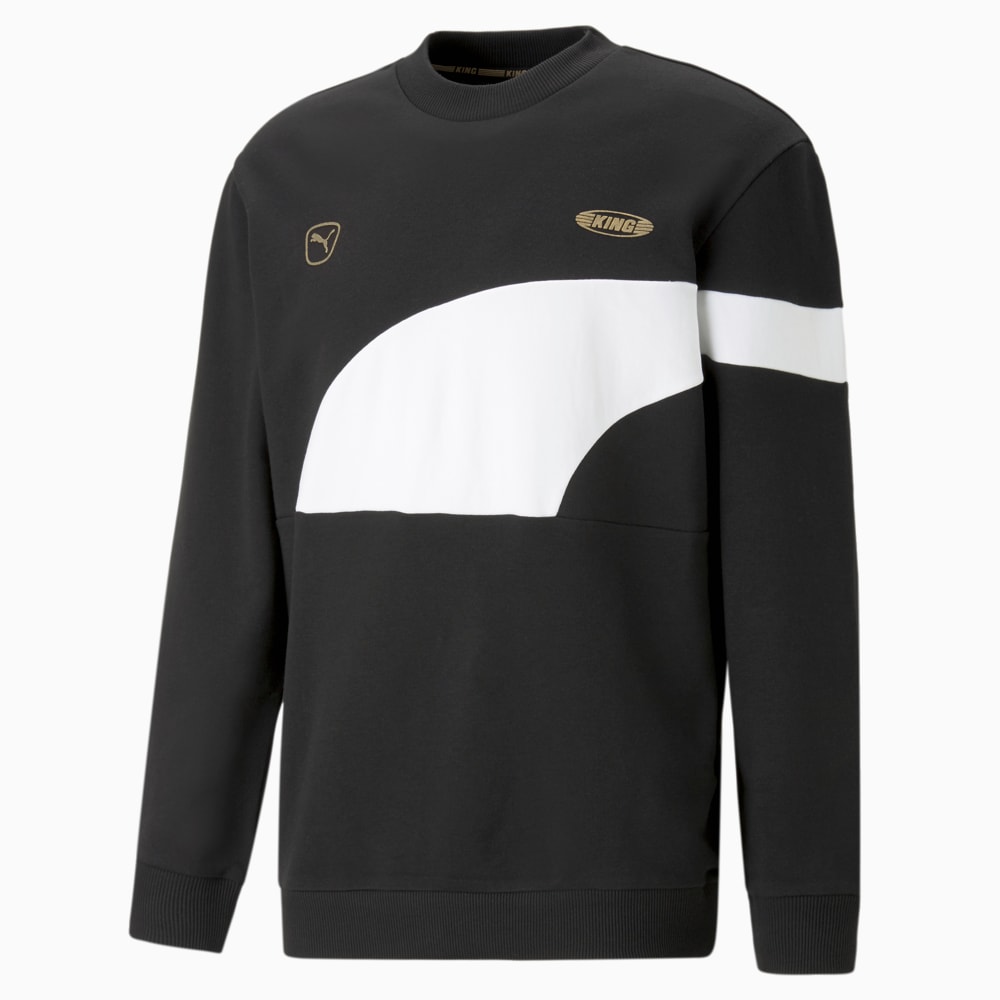 KING Top Football Crewneck Sweatshirt Men Black Puma Sku