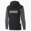 Изображение Puma Толстовка KING Top Football Hoodie Men #7: PUMA Black-Shadow Gray-PUMA White