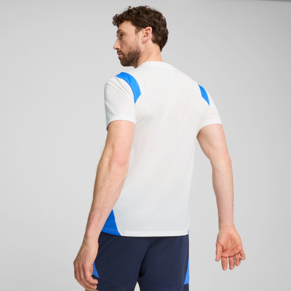 Изображение Puma Майка KING Pro Men's Football Jersey #2: Puma White-Bluemazing