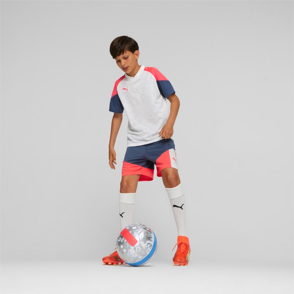 Изображение Puma Шорты individualCUP Youth Football Shorts #2: PUMA White-Inky Blue