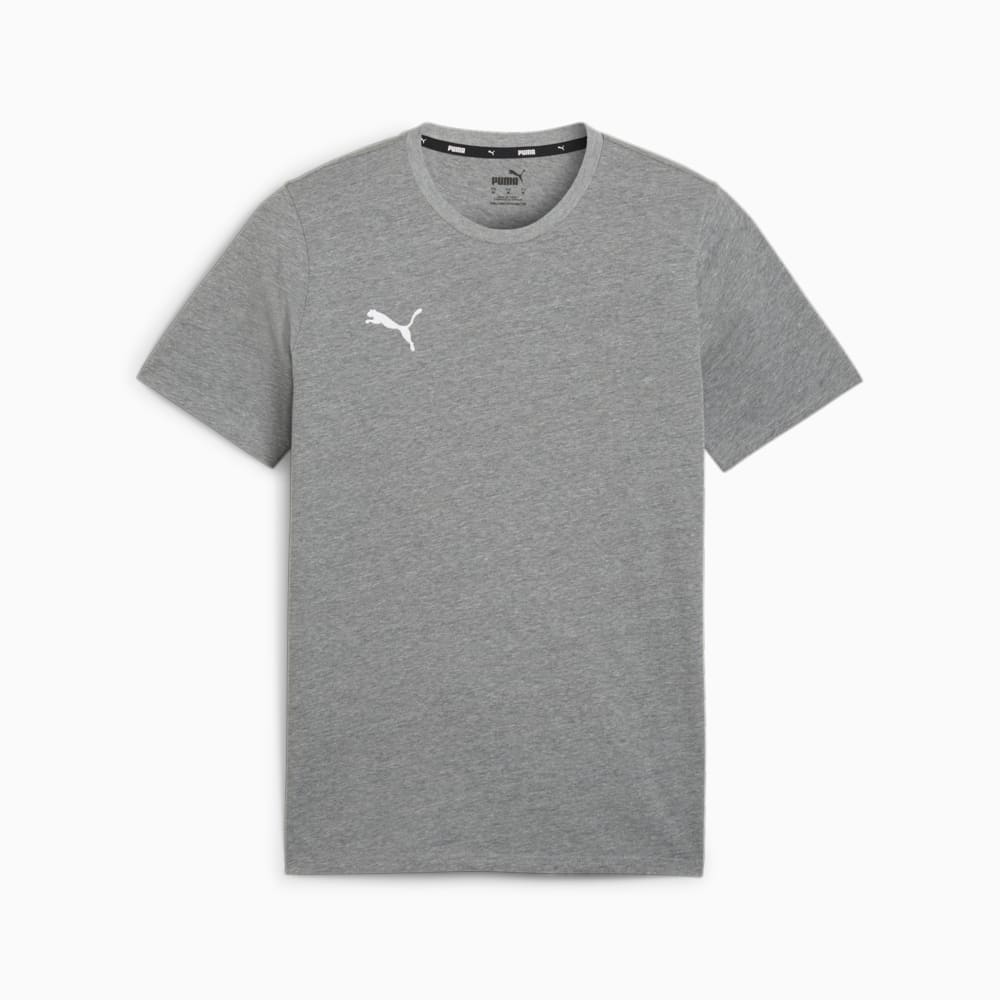 Зображення Puma Футболка teamGOAL Casuals Men's Football Tee #1: Medium Gray Heather-Puma White