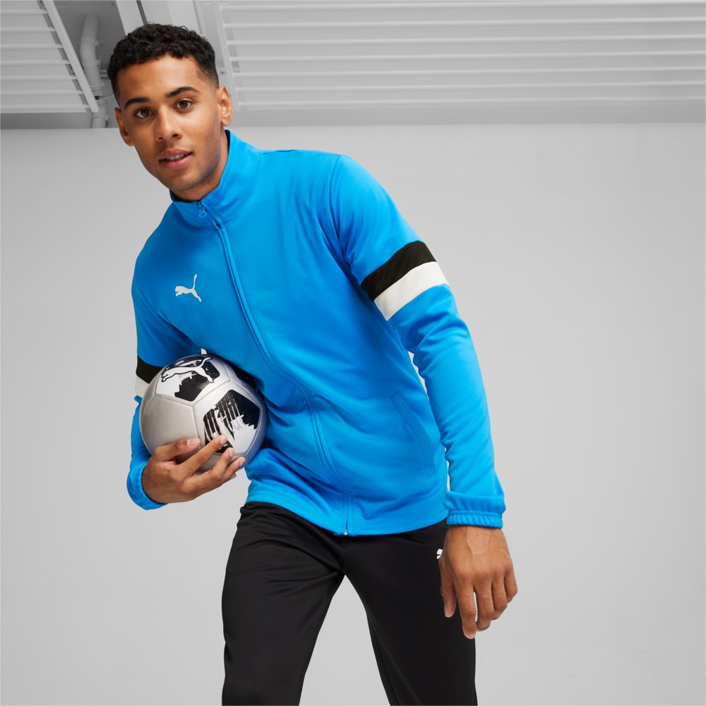 Зображення Puma Спортивний костюм teamRISE Men's Football Tracksuit #1: Ignite Blue-PUMA Black