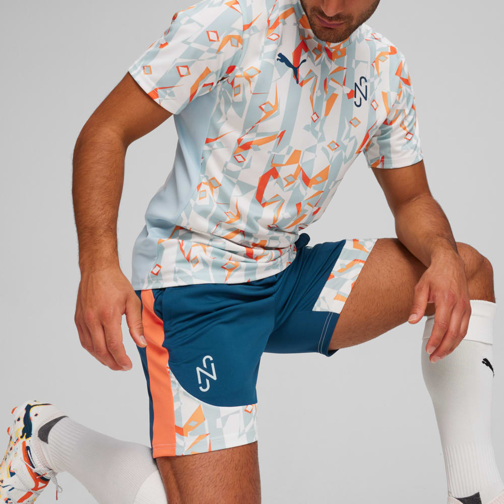 Изображение Puma Шорты PUMA x NEYMAR JR Creativity Football Shorts #2: Ocean Tropic-Hot Heat