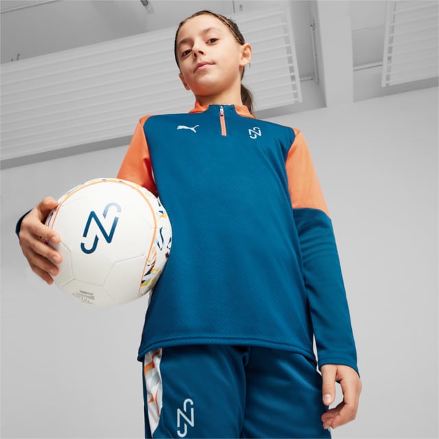 Image PUMA Blusa de Treino Quarter-Zip Creativity Football PUMA x NEYMAR JR Juvenil