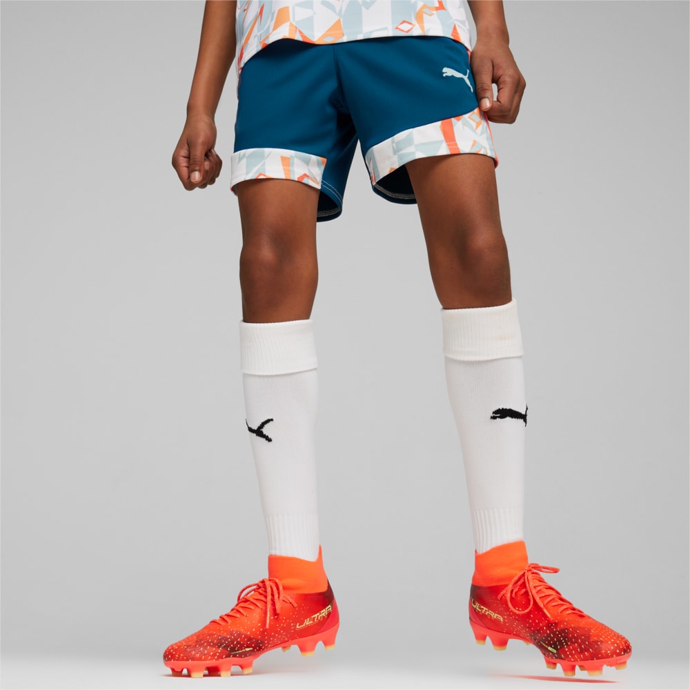 Зображення Puma Шорти PUMA x NEYMAR JR Creativity Youth Football Shorts #1: Ocean Tropic-Hot Heat