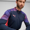 Изображение Puma Лонгслив IndividualFINAL Quarter-Zip Top Men #5: Club Navy-Dark Amethyst
