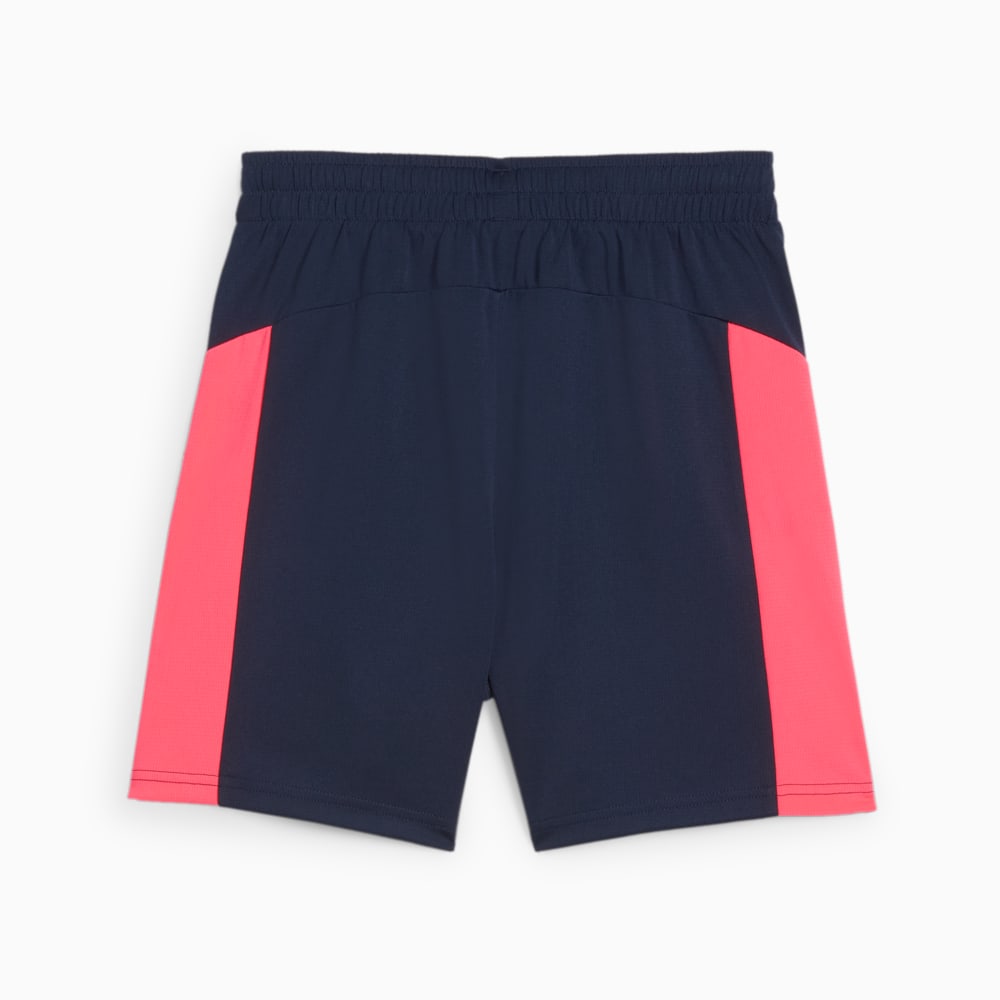 Изображение Puma Детские шорты individualFINAL Shorts Youth #2: Club Navy-Bluemazing