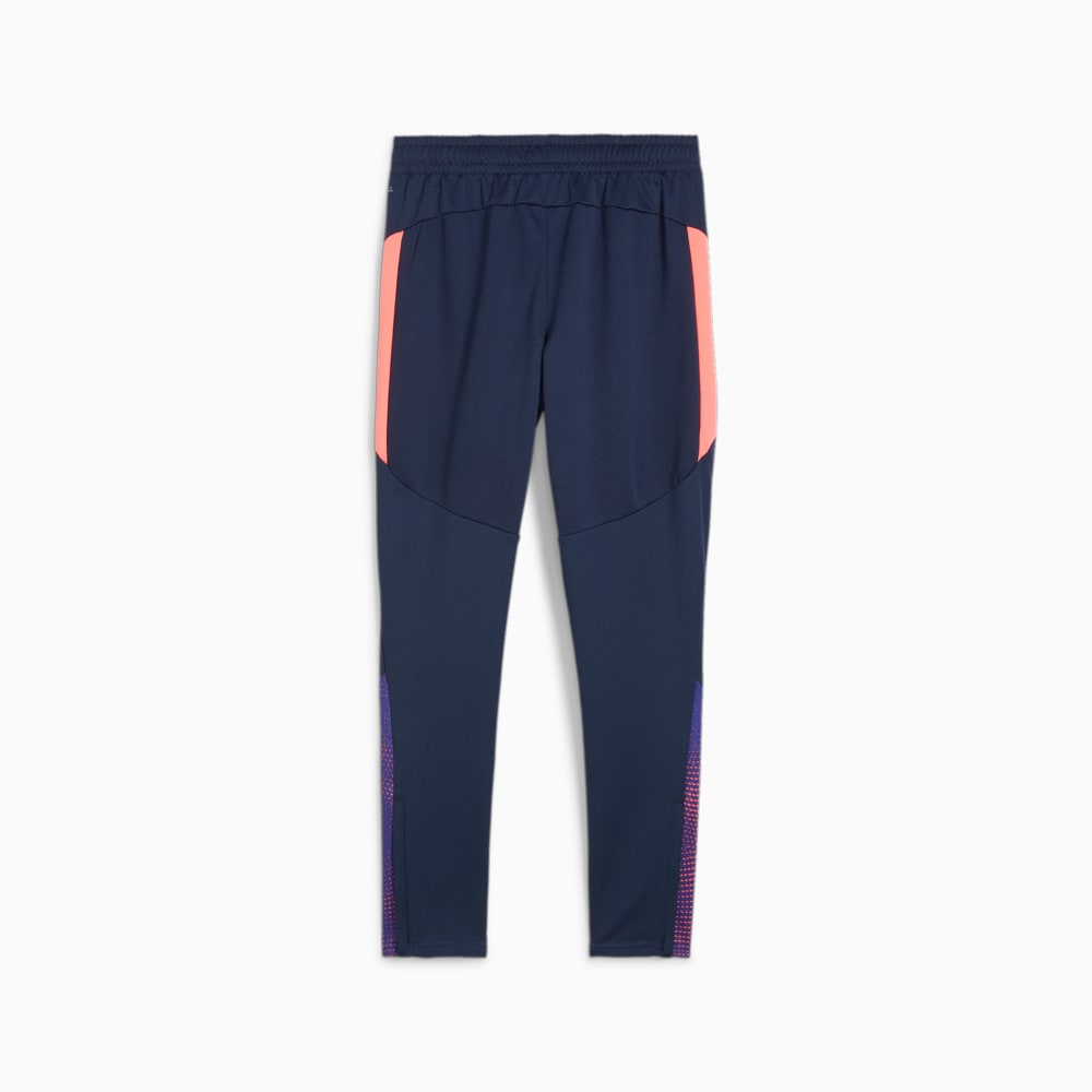 Изображение Puma Детские спортивные брюки individualFINAL Training Pants Youth #2: Club Navy-Dark Amethyst