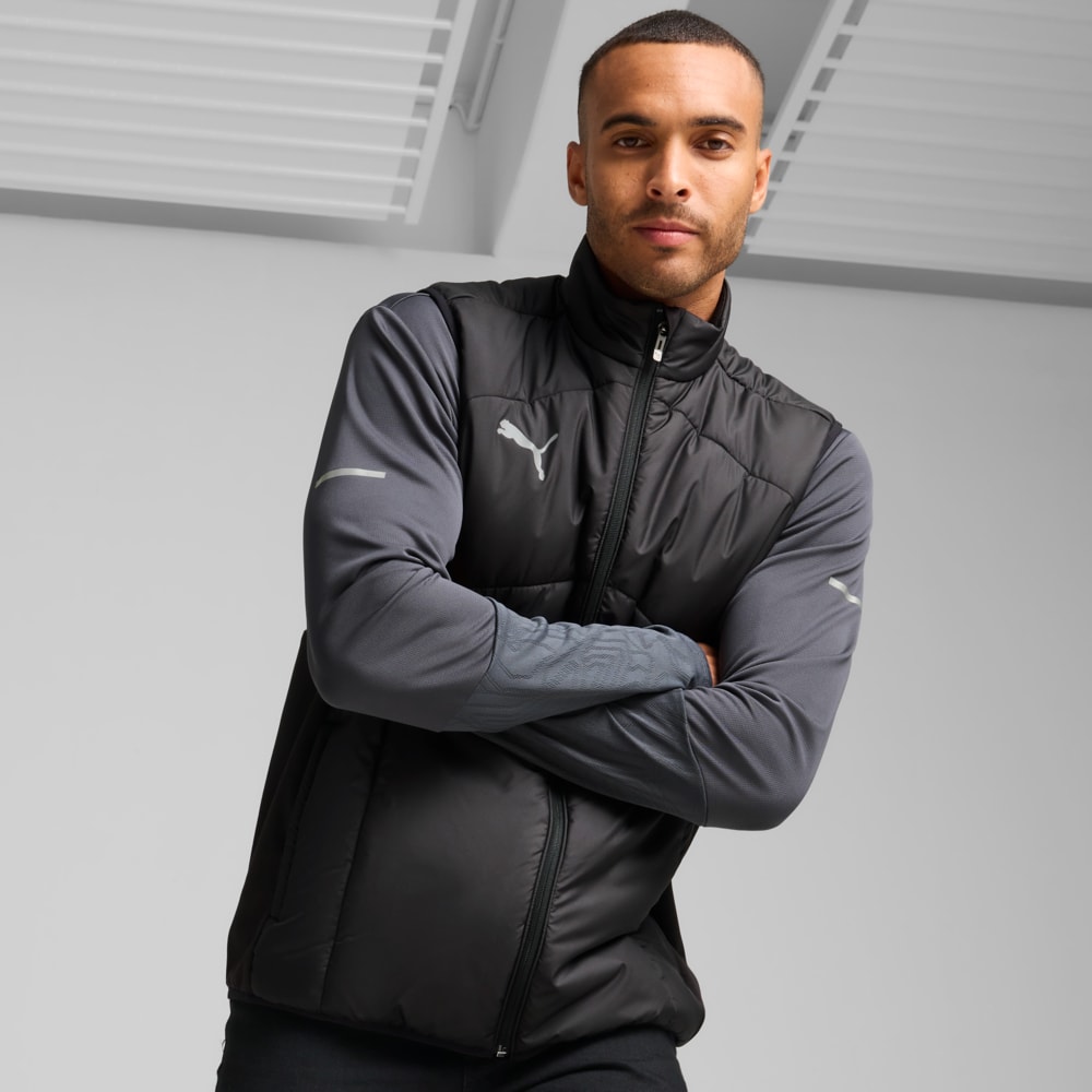 Изображение Puma Жилет individualWinterised Gilet Men #1: Puma Black