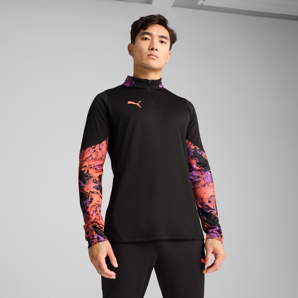 Зображення Puma Топ IndividualCUP Quarter-Zip Football Top Men #1: Puma Black
