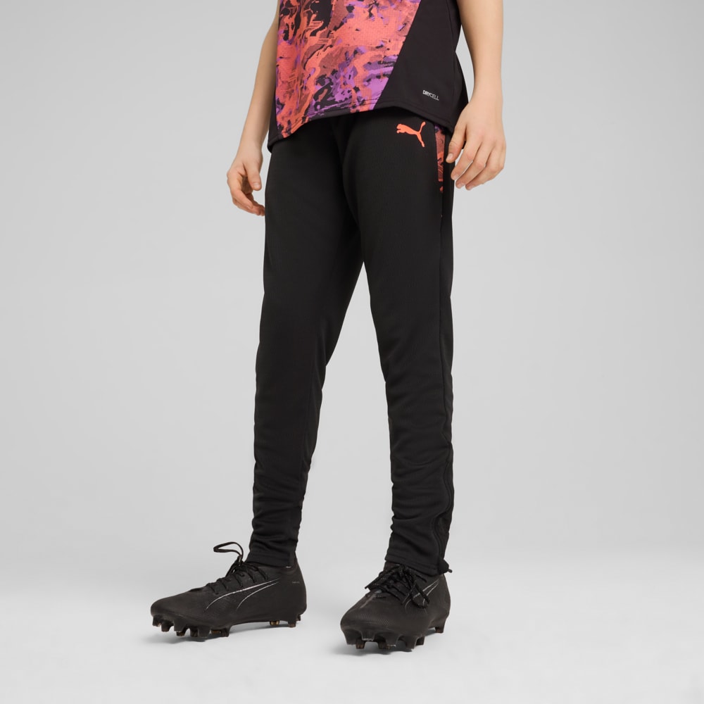 Изображение Puma Детские брюки individualCUP Football Pants Youth #1: Puma Black