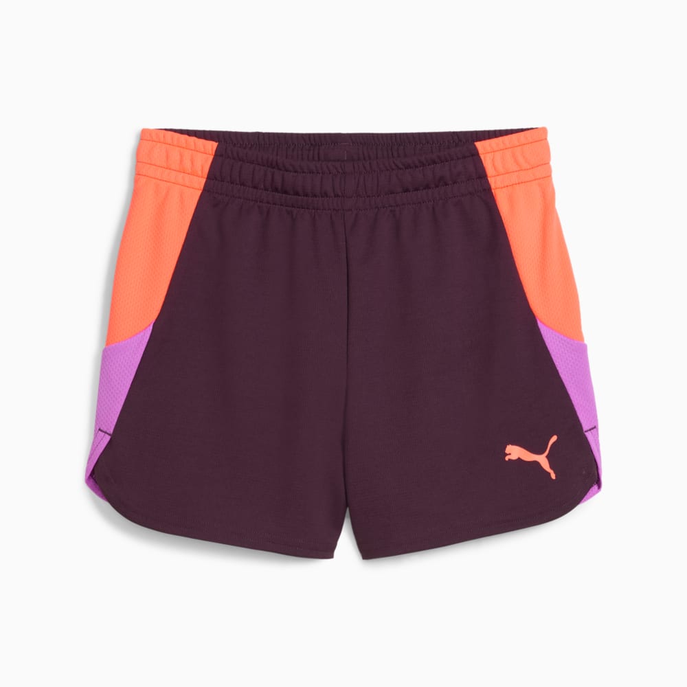 Изображение Puma Детские шорты individualBLAZE Football Shorts Youth #1: Midnight Plum