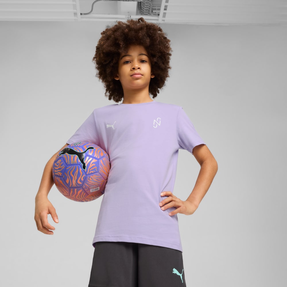 Изображение Puma Детская футболка Neymar Jr Creativity Tee Youth #1: Vivid Violet