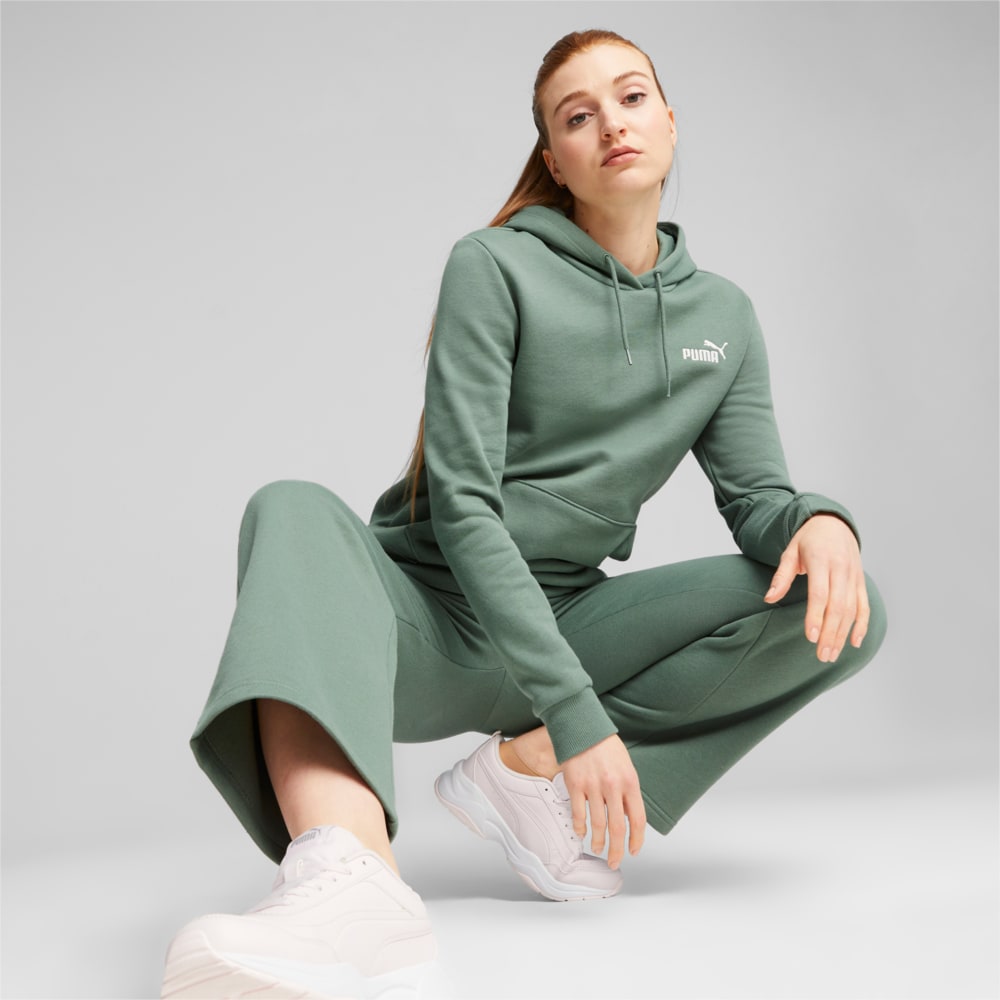 Зображення Puma Худі Essentials+ Embroidery Hoodie Women #2: Eucalyptus