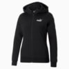 Изображение Puma Толстовка Power Tape Full-Zip Hoodie Women #8: Puma Black