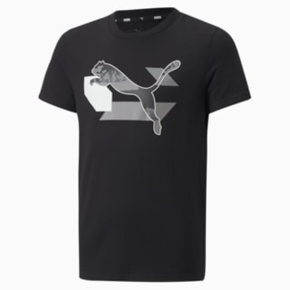 Зображення Puma Дитяча футболка Alpha Graphic Tee Youth