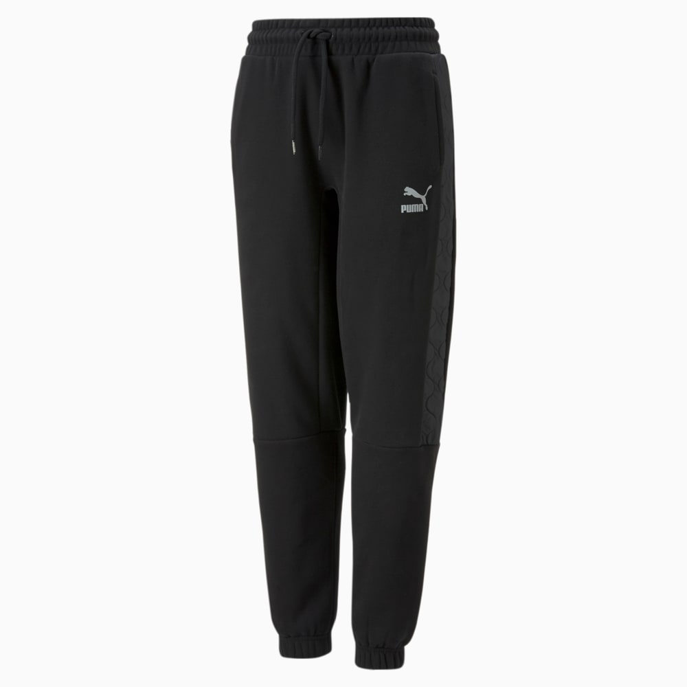 Изображение Puma Детские спортивные штаны Classics Matchers Sweatpants Youth #1: Puma Black