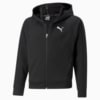 Изображение Puma Детское худи Modern Sports Full-Zip Hoodie Youth #1: Puma Black