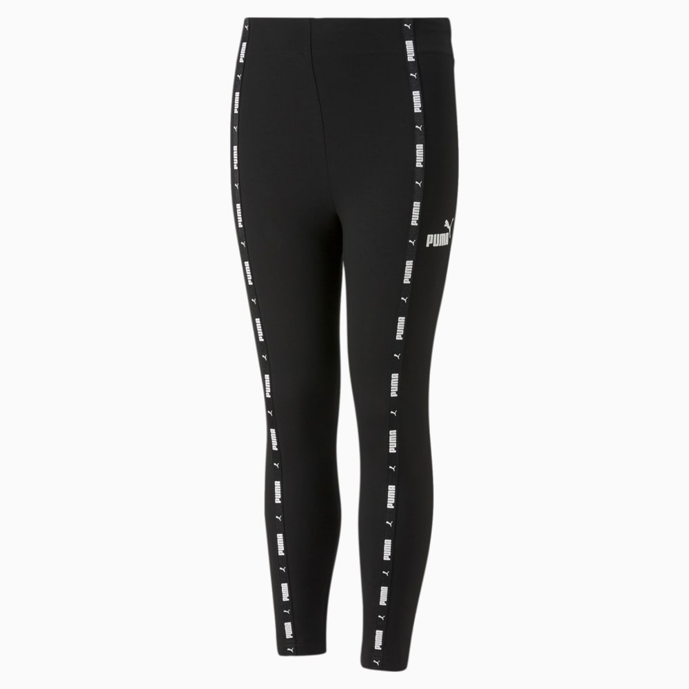 Изображение Puma Детские леггинсы Power Tape Leggings Youth #1: Puma Black