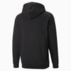 Изображение Puma Худи Essentials+ Tape Full-Zip Hoodie Men #9: Puma Black