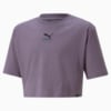 Изображение Puma Детская футболка Classics GRL Tee Youth #1: Purple Charcoal