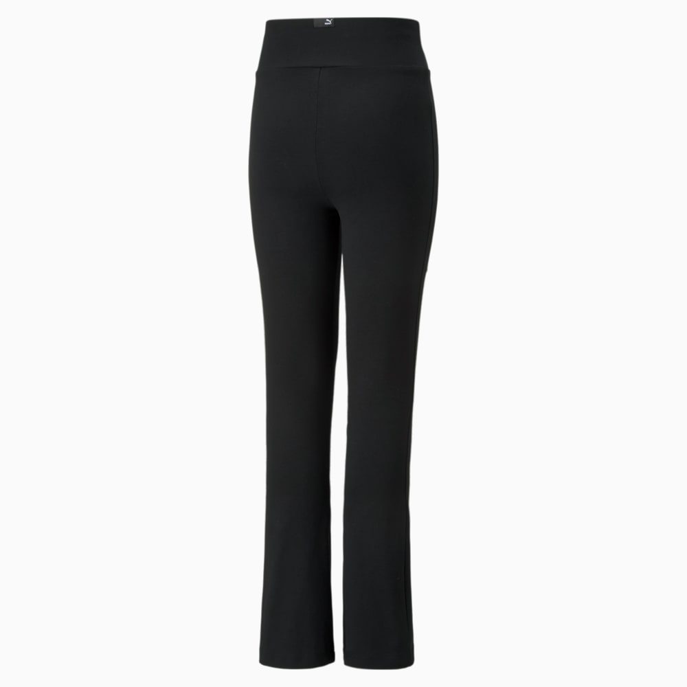 Изображение Puma Детские леггинсы Classics GRL Flared Leggings Youth #2: Puma Black