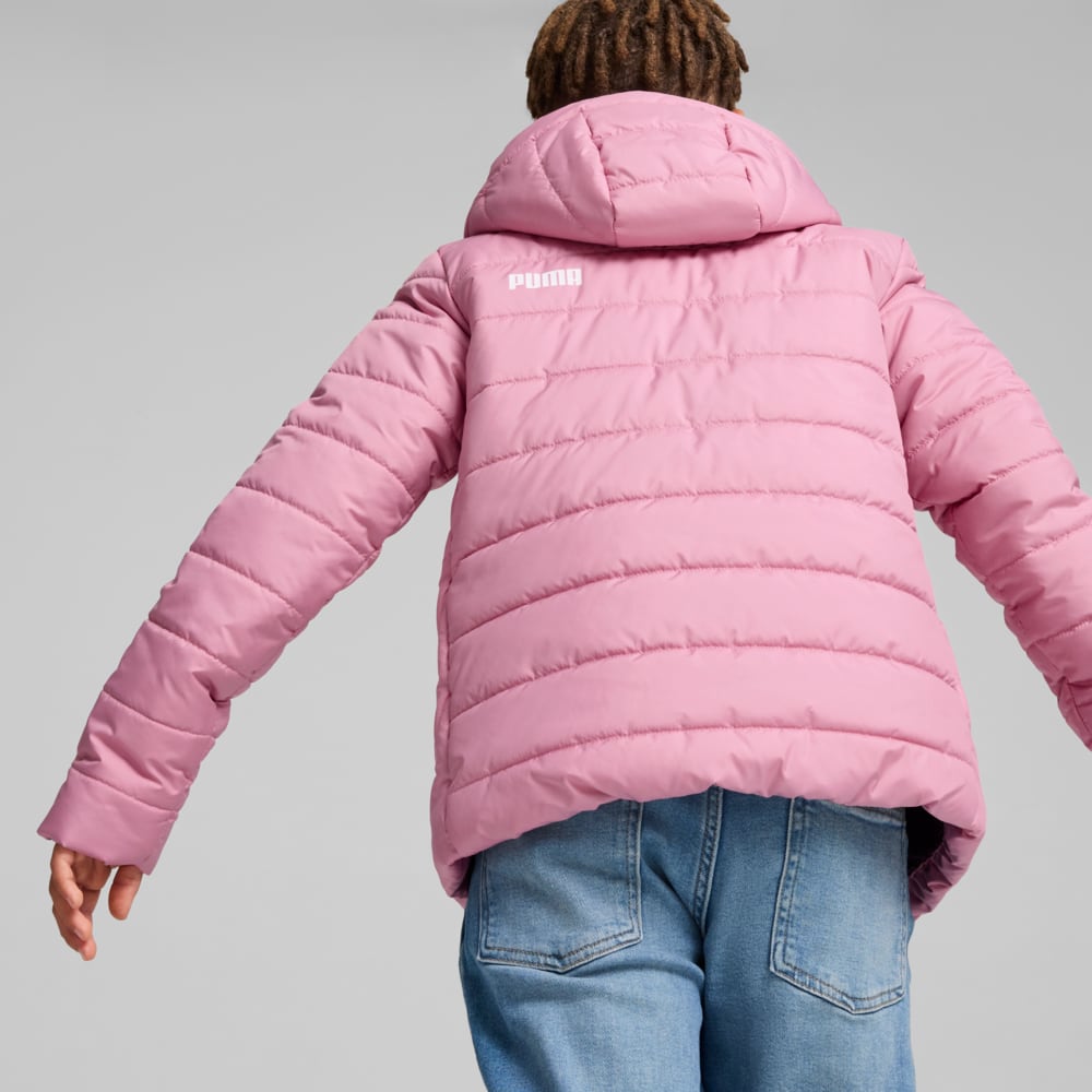 Изображение Puma Детская куртка Essentials Padded Jacket Youth #2: Mauved Out