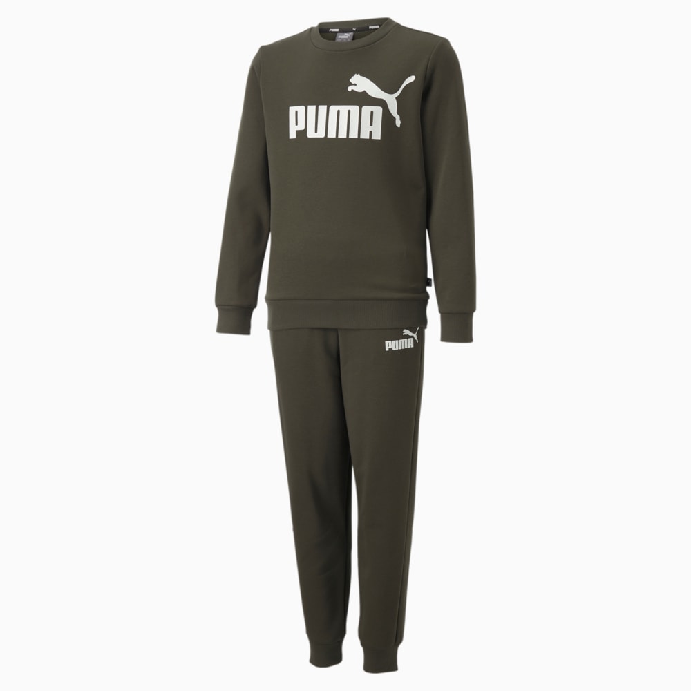 Изображение Puma Детский спортивный костюм No. 1 Logo Sweat Suit Youth #1: Forest Night