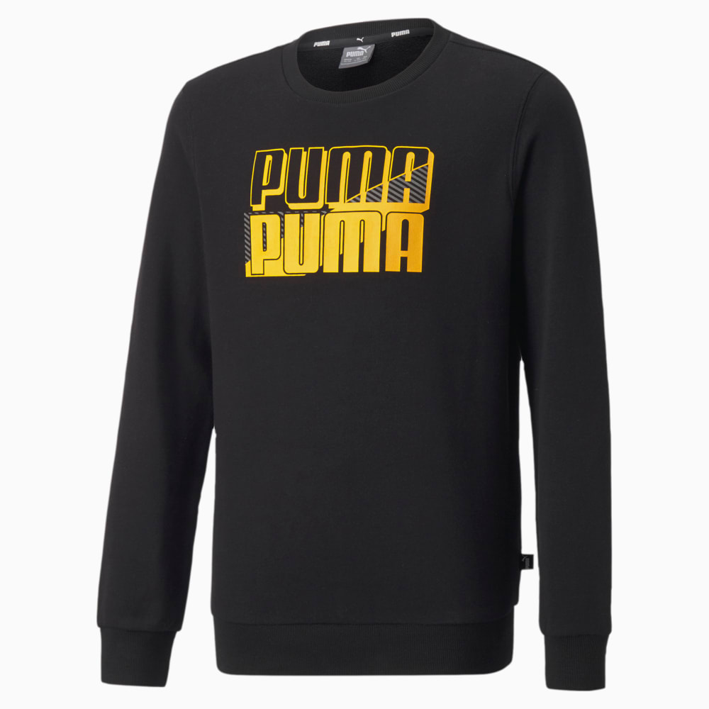 Image Puma PUMA Power Logo Crew Neck Sweatshirt Youth #1