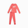 Зображення Puma Дитячий спортивний костюм Logo Crew & Leggings Set Youth #1: Electric Blush