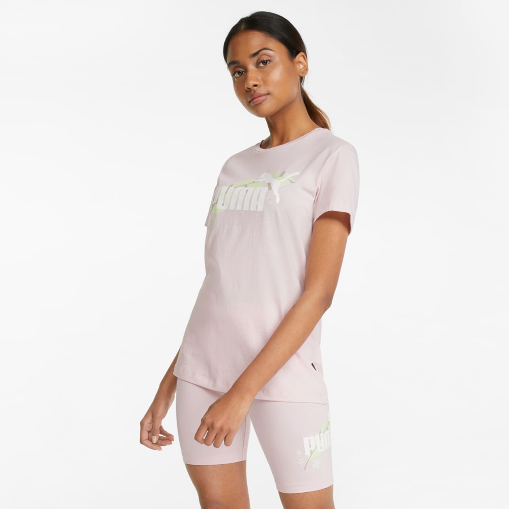 Görüntü Puma FLORAL VIBES Grafik Kadın Tişört #1